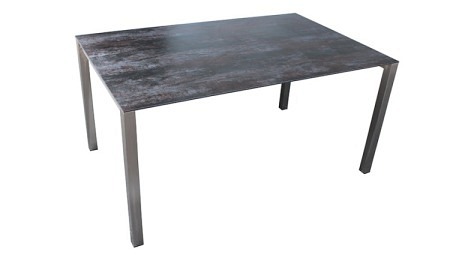 V  Table à rallonge céramique 150 x 95 et 210 x 95 cm